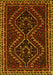 Persian Yellow Traditional Rug, tr3067yw