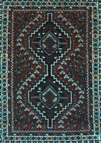 Persian Light Blue Traditional Rug, tr3067lblu