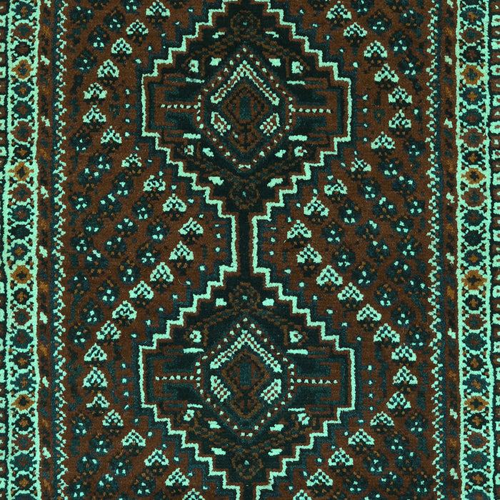 Persian Turquoise Traditional Rug, tr3067turq