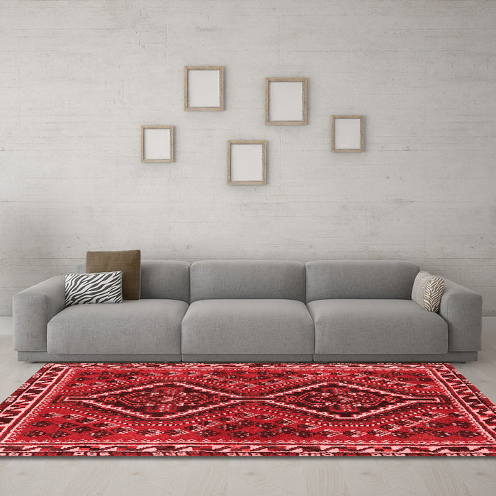 Traditional Red Washable Rugs