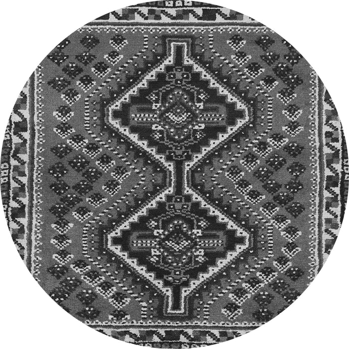 Square Persian Gray Traditional Rug, tr3068gry