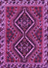 Machine Washable Persian Purple Traditional Area Rugs, wshtr3068pur