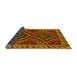 Sideview of Persian Yellow Traditional Rug, tr3068yw