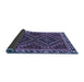 Sideview of Persian Blue Traditional Rug, tr3068blu