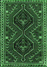 Persian Emerald Green Traditional Rug, tr3069emgrn