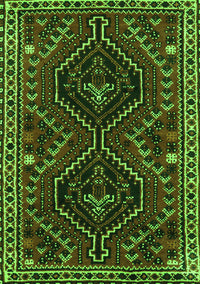 Persian Green Traditional Rug, tr3069grn