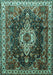 Persian Turquoise Traditional Rug, tr306turq