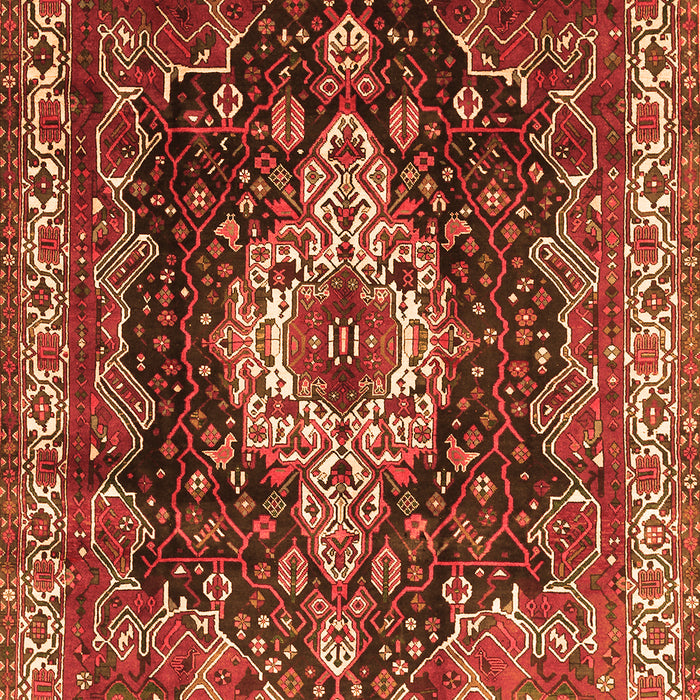 Persian Orange Traditional Rug, tr306org