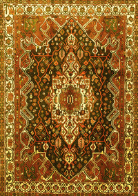 Persian Yellow Traditional Rug, tr306yw