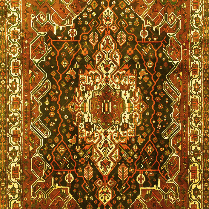 Persian Yellow Traditional Rug, tr306yw