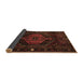 Sideview of Persian Brown Traditional Rug, tr3070brn