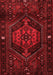 Persian Red Traditional Area Rugs