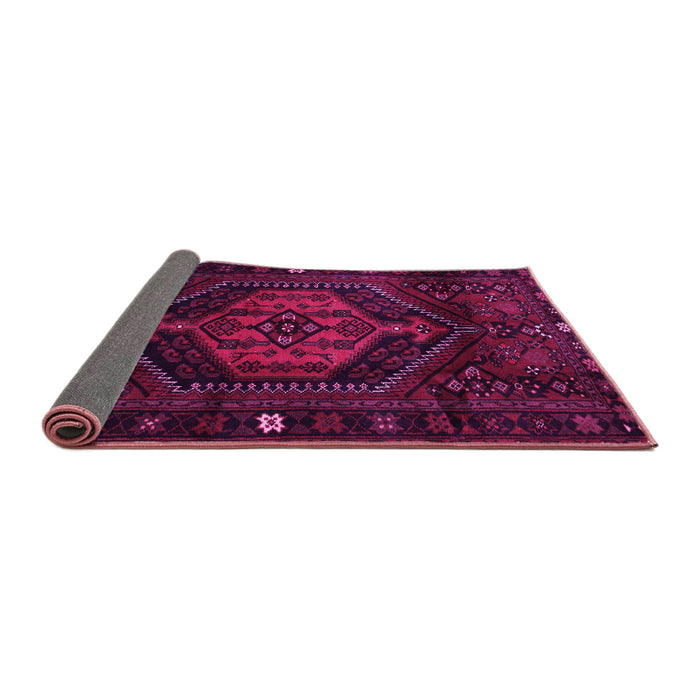 Sideview of Persian Pink Traditional Rug, tr3070pnk