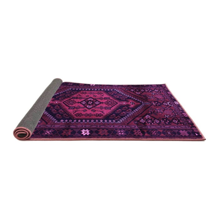 Sideview of Persian Purple Traditional Rug, tr3070pur