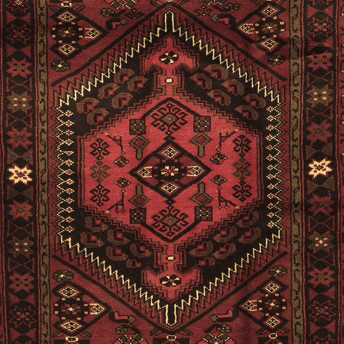 Machine Washable Persian Brown Traditional Rug, wshtr3070brn