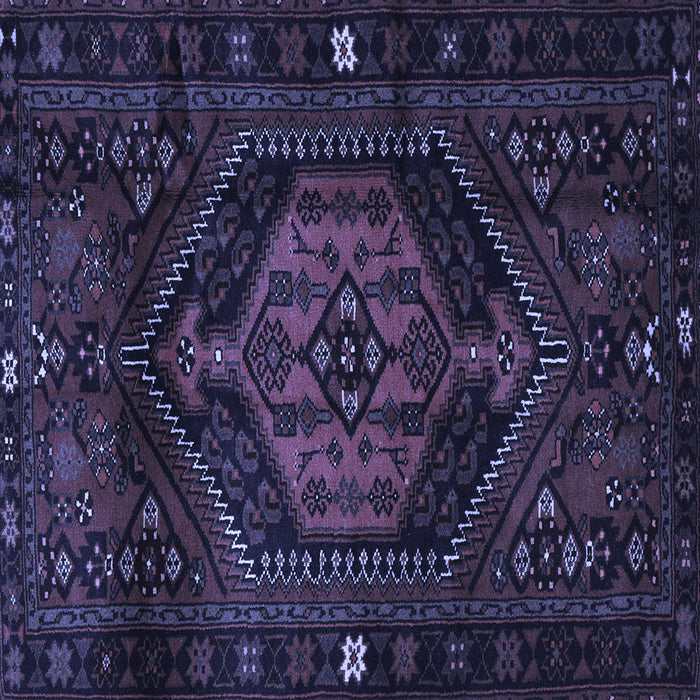 Square Persian Blue Traditional Rug, tr3070blu