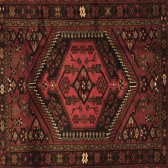 Square Persian Brown Traditional Rug, tr3070brn