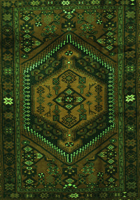 Persian Green Traditional Rug, tr3070grn