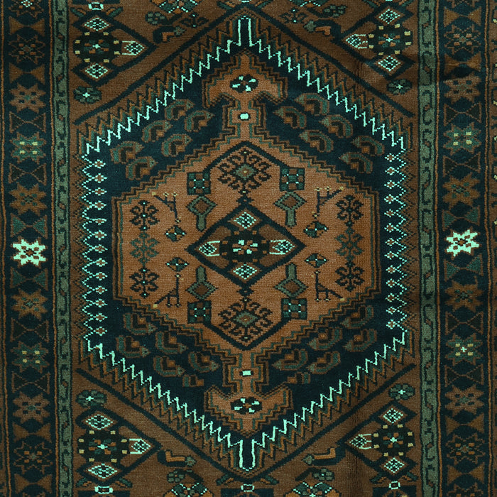 Persian Turquoise Traditional Rug, tr3070turq