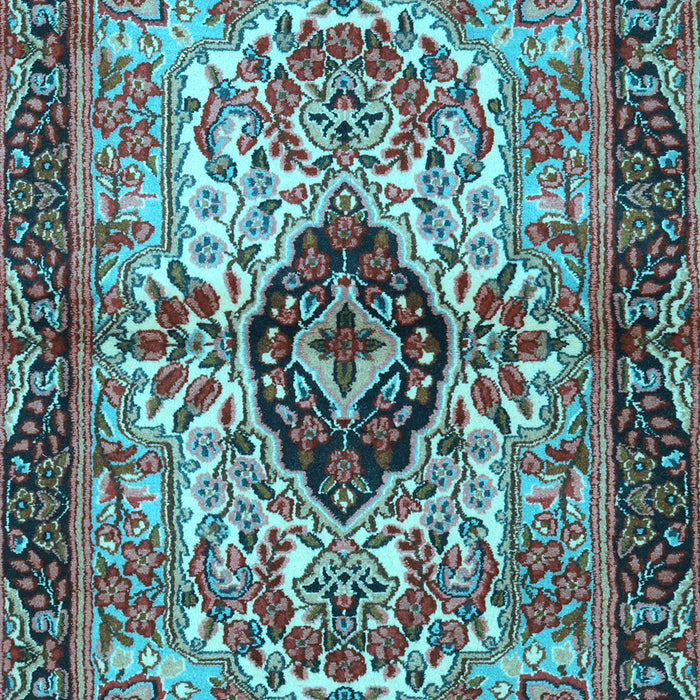 Persian Light Blue Traditional Rug, tr3071lblu