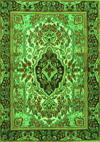 Persian Green Traditional Rug, tr3071grn