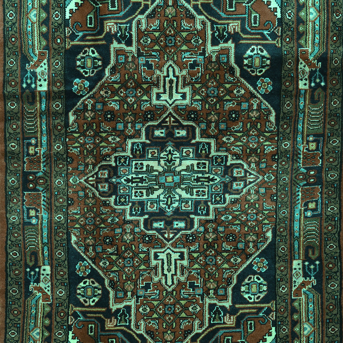 Persian Turquoise Traditional Rug, tr3072turq
