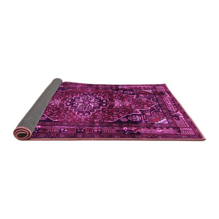 Sideview of Persian Pink Traditional Rug, tr3072pnk