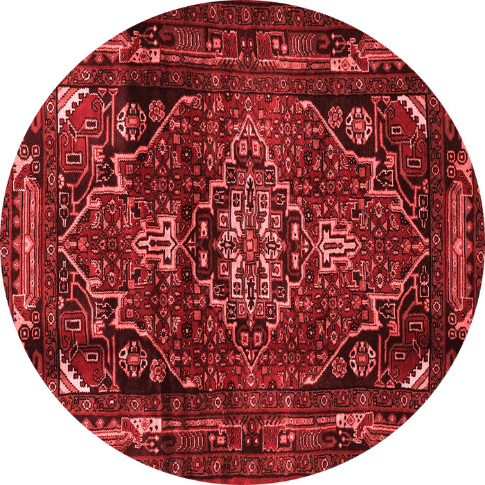 Machine Washable Persian Red Traditional Rug, wshtr3072red