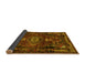 Sideview of Persian Yellow Traditional Rug, tr3072yw