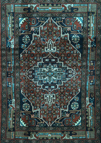 Persian Light Blue Traditional Rug, tr3072lblu