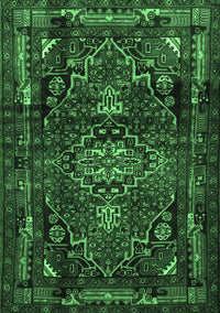 Persian Emerald Green Traditional Rug, tr3072emgrn