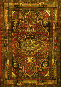 Persian Yellow Traditional Rug, tr3072yw