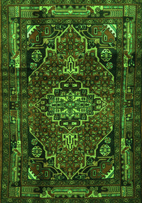 Persian Green Traditional Rug, tr3072grn