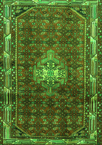 Persian Green Traditional Rug, tr3073grn