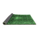 Sideview of Persian Emerald Green Traditional Rug, tr3073emgrn