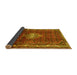Sideview of Persian Yellow Traditional Rug, tr3073yw
