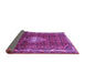 Sideview of Persian Purple Traditional Rug, tr3073pur