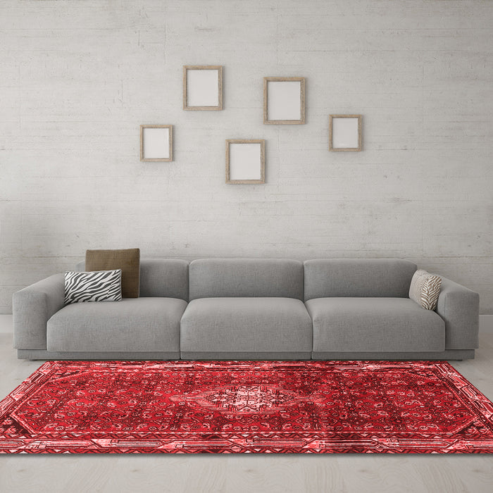 Traditional Red Washable Rugs