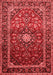 Medallion Red Traditional Area Rugs