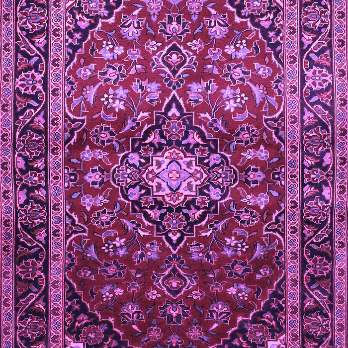 Medallion Purple Traditional Rug, tr3074pur