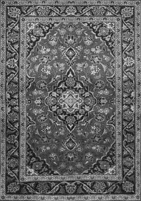 Medallion Gray Traditional Rug, tr3074gry