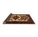 Sideview of Persian Brown Traditional Rug, tr3075brn