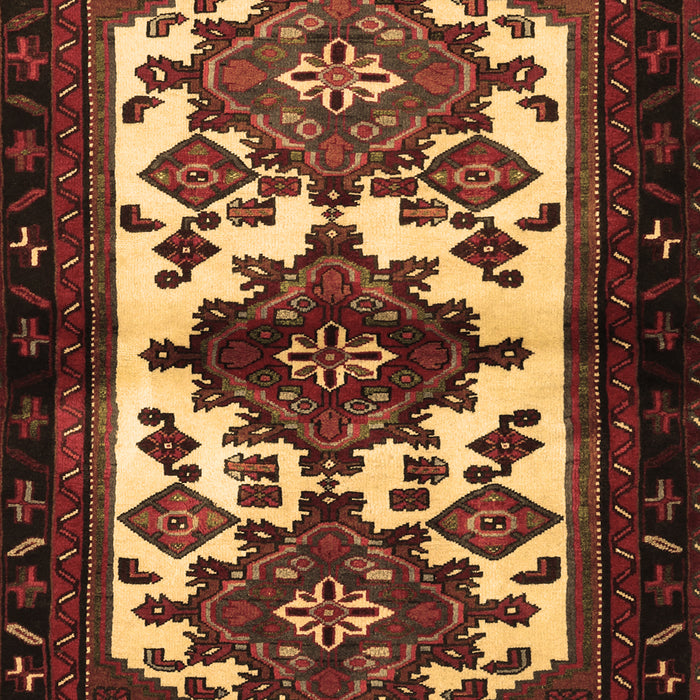 Machine Washable Persian Brown Traditional Rug, wshtr3075brn