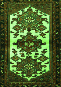 Persian Green Traditional Rug, tr3075grn