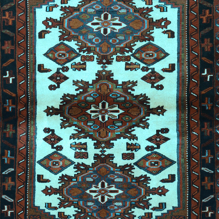 Persian Light Blue Traditional Rug, tr3075lblu