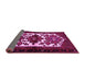 Sideview of Persian Pink Traditional Rug, tr3075pnk