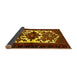 Sideview of Persian Yellow Traditional Rug, tr3075yw