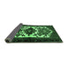 Sideview of Persian Emerald Green Traditional Rug, tr3075emgrn