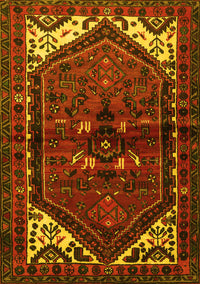 Persian Yellow Traditional Rug, tr3076yw