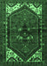 Persian Emerald Green Traditional Rug, tr3076emgrn